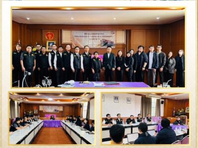 นางสาววันวิสาข์ พวงมาลัย ผู้ตรวจเงินแผ่นดิน (สตภ.7) นายสุรศักดิ์ หิรัญนุเคราะห์ ผู้อำนวยการสำนักตรวจเงินแผ่นดินจังหวัดขอนแก่น พร้อมด้วยข้าราชการกลุ่มตรวจสอบและกลั่นกรอง สตภ.7 และสำนักตรวจเงินแผ่นดินจังหวัดขอนแก่น ร่วมหารือและแลกเปลี่ยนข้อมูลการพัฒนามาตรการป้องกันการทุจริตกับ สำนักงาน ป.ป.ช.