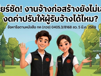 เคลียร์ชัด! ปมงานก่อสร้างไม่เสร็จ จะงด/ลดค่าปรับ ต้องรอให้สร้างเสร็จก่อนไหม?