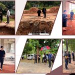 ผู้ตรวจเงินแผ่นดิน และ รองผู้ตรวจเงินแผ่นดิน สตภ.7 ลงพื้นที่ตรวจติดตามการปฏิบัติงานตามสัญญาจ้างโครงการก่อสร้าง ของ สตภ.7